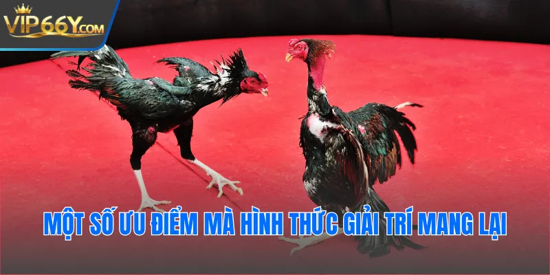 Một số ưu điểm mà hình thức giải trí mang lại